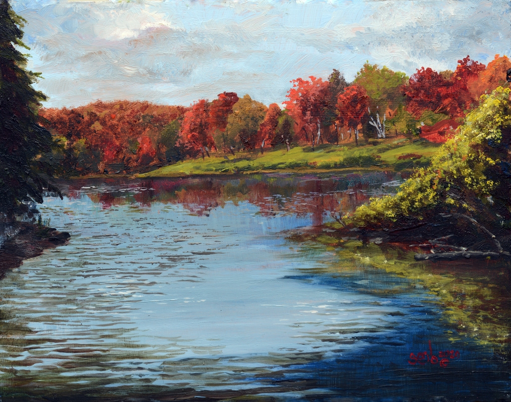 Autumn on Tully Lake
Oil on Panel 8 x 10
Original SOLD